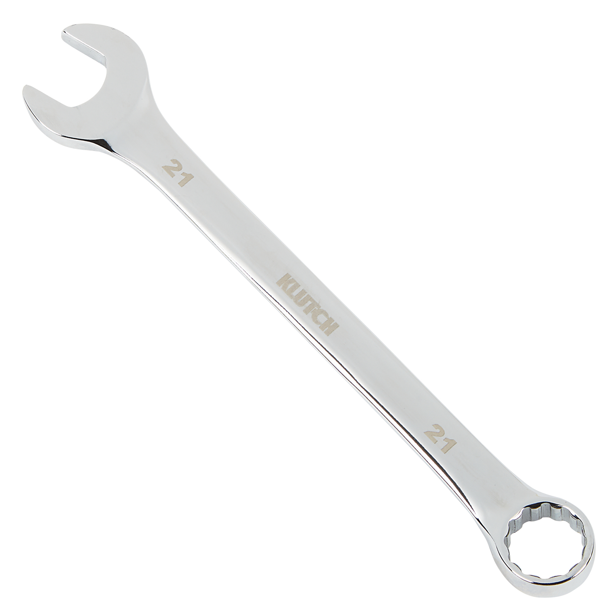 Klutch Metric Combination Wrench, 21mm x 9.25in.